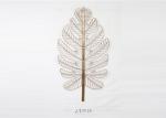Luxury Glod Leaves Wrought Iron Metal Wall Art Decor