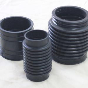 Quality NBR Rubber Bellows Telescopic Tube Sleeve for High Voltage Withstand and Oil Resistance wholesale