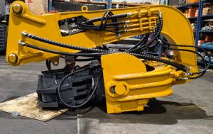 Quality 8 Meter Hydraulic Vibro Pile Hammer For Mini Backhoe Excavator wholesale