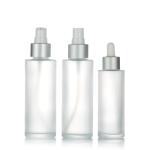 Customization Skincare Lotion Bottle empty glass pump bottles 20ml 30ml