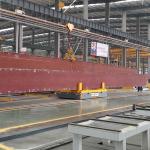Horizontal Drive Cable Drum Power Railway Transfer Trolley 15 Tonnes