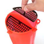 Double Mouthed Tumbler Protein Custom Made Water Bottles red PP+PE