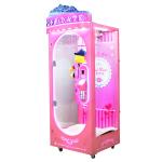 Coin Operated Claw Crane Machine Pink Large Toy Crane 110V - 220V Range