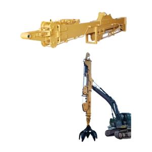 Quality Excavator Telescopic Arm With Clamshell Bucket For Digging Foundation wholesale