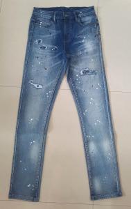 Quality Stretch Fashion Men Jeans Denim Pants Full Length Trend Casual Jeans 1884 wholesale