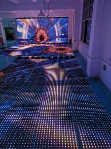 Quality 30W Flexible Full Color LED Curtain Display Media Mesh Facade LED Screen 16m wholesale