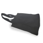 BLack Canvas PE 18x9x27cm CMYK 2 Bottle Wine Bag