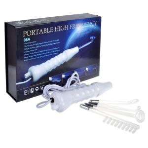 Quality 10 W / 30 W Portable High Frequency Facial Machine, Acne Treatment Electrode Wand wholesale