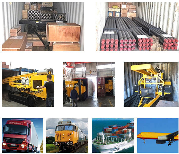 15kn Lifting Capacity Water Well Drilling Rig For Mud Drilling And 100m Drilling Depth