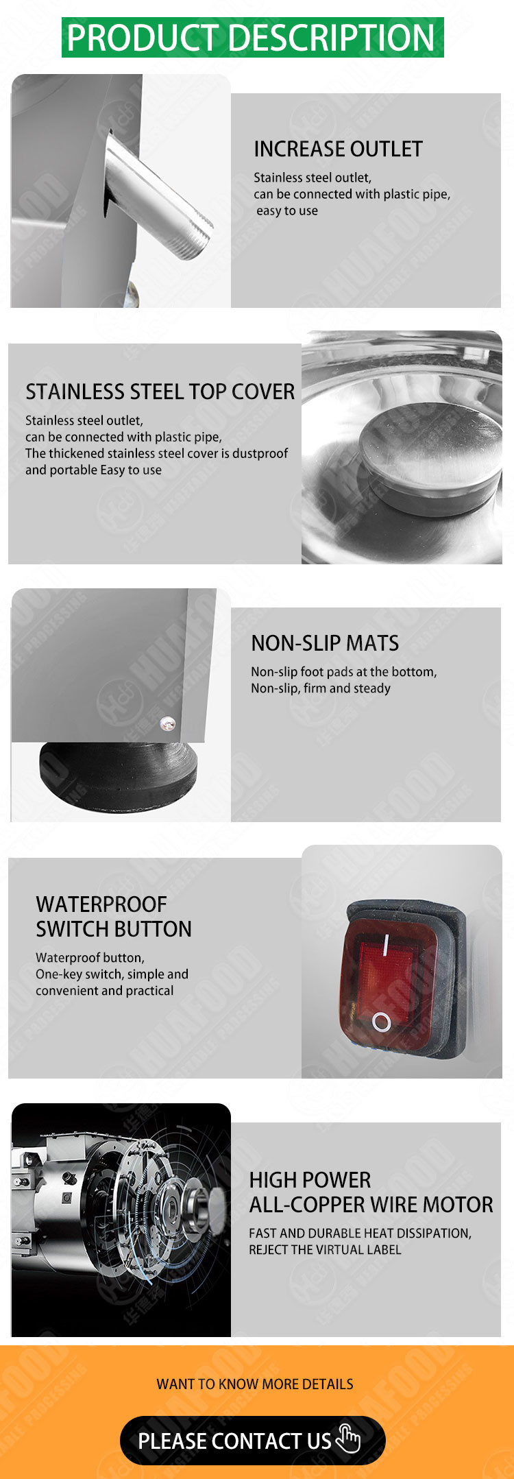 SUS 304 Stainless Steel Food Drying Machine Dryer Dehydrator Fruits And Vegetable