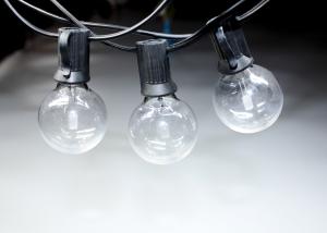 China 5V 2A G40 RGB Garden Commercial Grade LED String Lights on sale