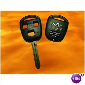 Quality black toyota auto remote replacement keys shell wholesale