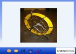 FRP Perforation Cable Laying Tools 6mm 100M Cable Duct Rods For Telecom Project