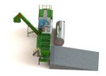 Large Capacity Mobile Hot Mix Plant One Trailer Mounted CE ISO Approved