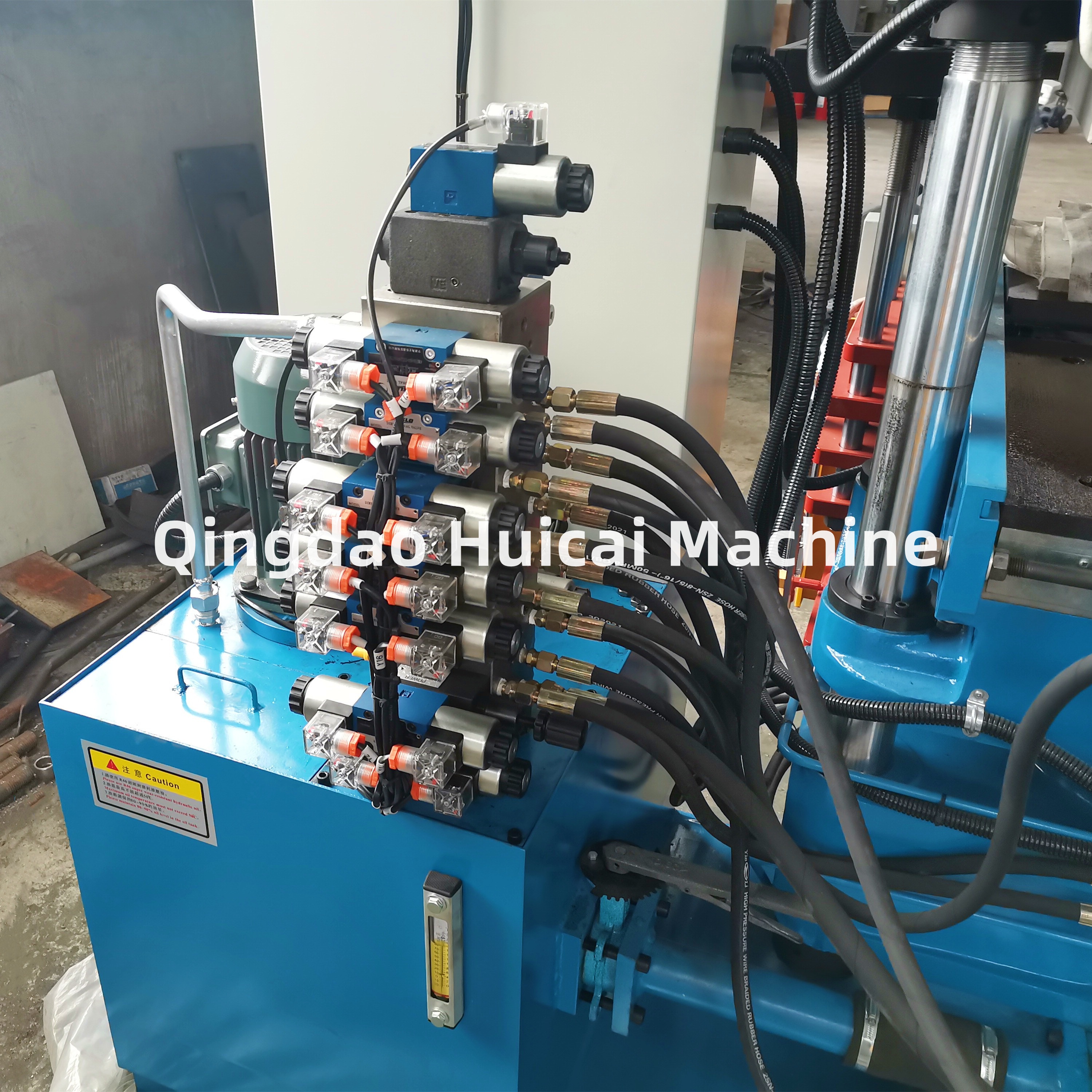 350 mm Piston Stroke Rubber Mat Hydraulic Press Rubber Processing Machine