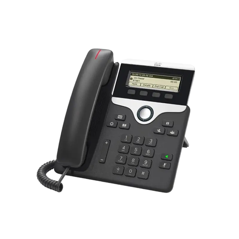VoIP Phone 7821 Series Unified Telephone Multi-Charger for Wired LAN Networks-Model CP-7821-K9 Multi-Charging Capability