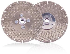 Quality Electroplated Diamond Stone Cutting Blades With Triangle Protection wholesale
