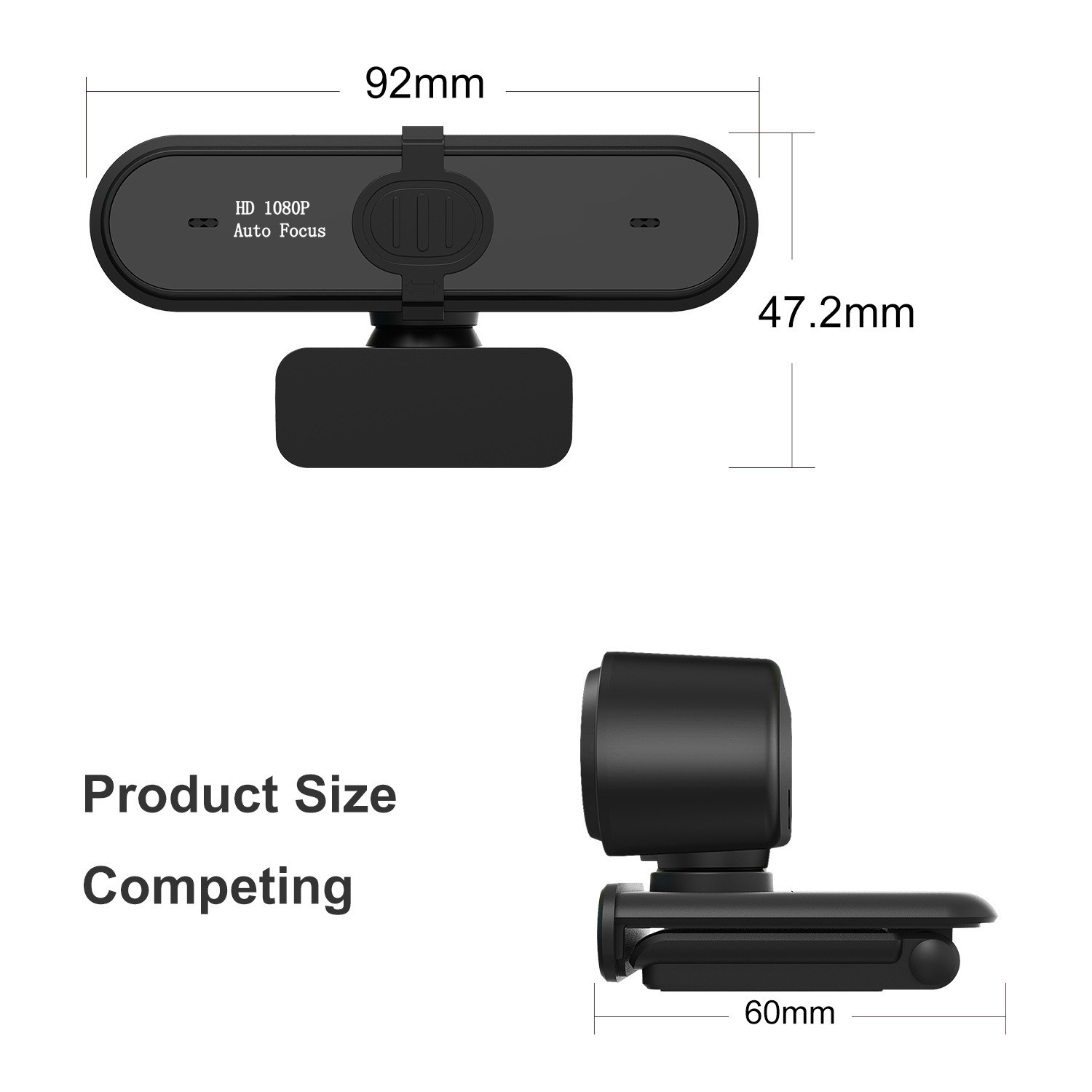 HK2M-K20Pro Digital Computer Camera Online Class Live Streaming 1080p Module Mobile Driver-Free Focus 60 FPS
