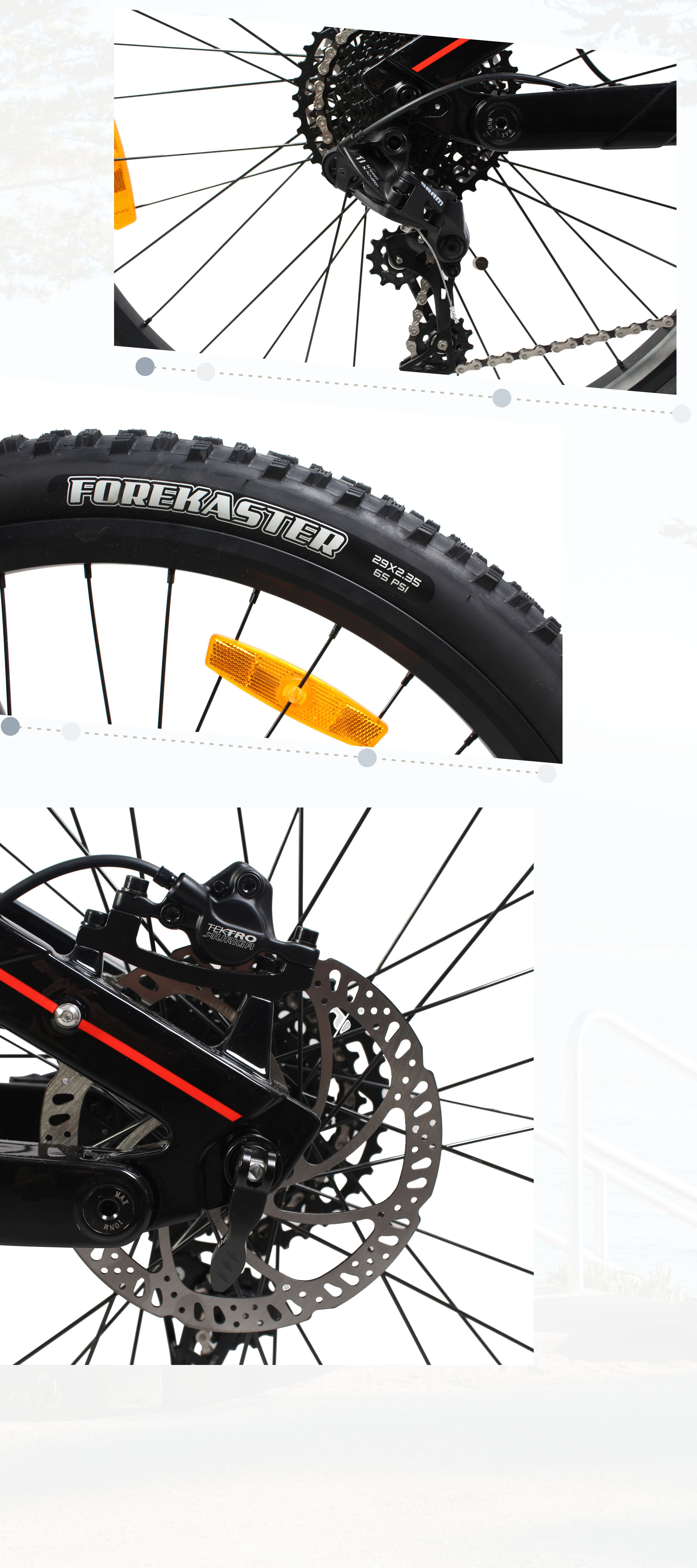 Sell Electric Mountain Bike with High Speed Carbon Fiber Frame and Integrated Battery