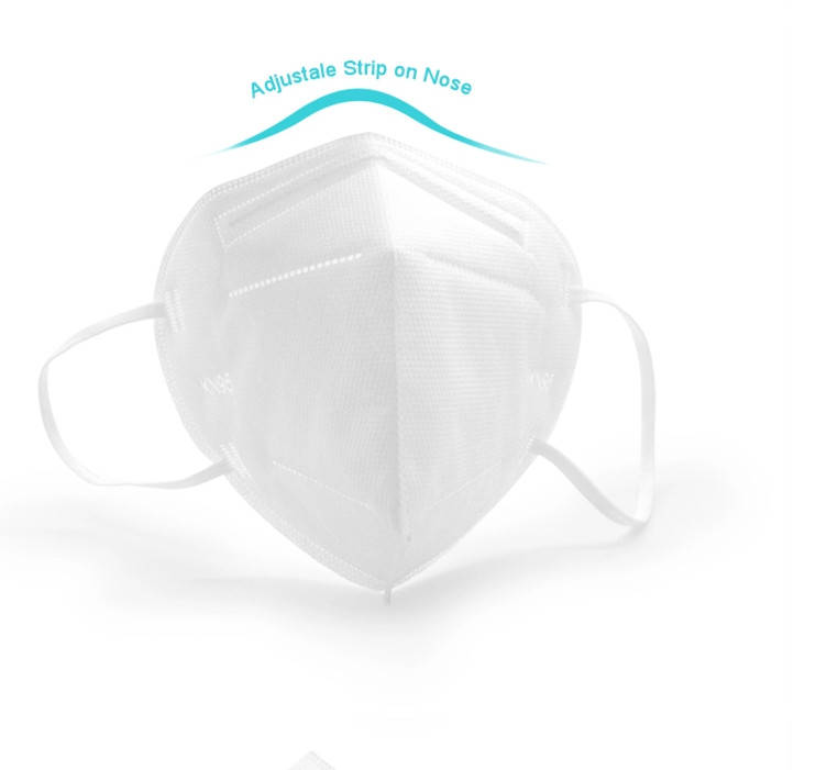 Eco Friendly Anti Pollution 25gsm Earloop KN95 Face Masks