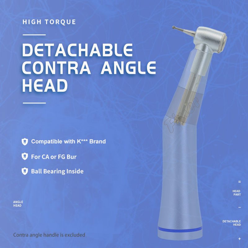Dental Accessory Head Part For Contra Angle Handpiece Push Button Dental Head