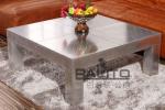antique aluminium square coffee table furniture
