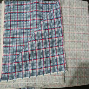 Quality 100 Cotton Fire Proof Fabric Printed Plaid EN11611 EN11612 58 In wholesale