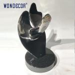Indoor Abstract Geometry Metal Art Decoration Geometry Round Stainless Steel