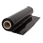 LLDPE Black Shrink Wrap Plastic Rolls Film 10micron