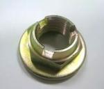 Mild Steel Slotted Heavy Hex Nuts Hex Castle Nut Zinc Plate Surface High