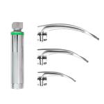 Medical Hospital Surgical Equipment Optical Fiber Laryngoscope Set Fiber Optic