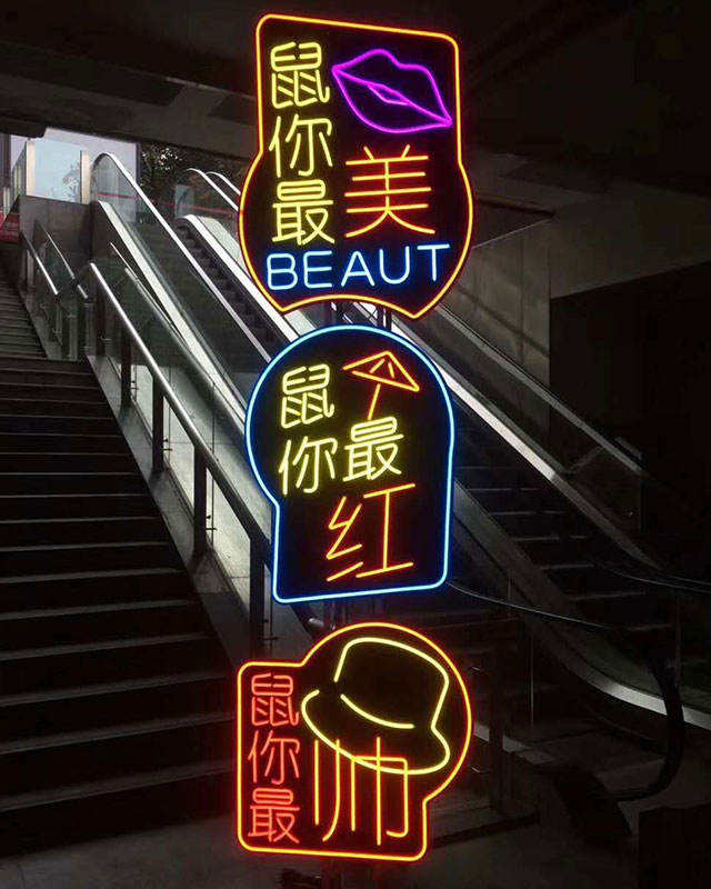 Custom Wedding Decoration Led Neon Letters Sign Personalized Acrylic Advertising Neon Light
