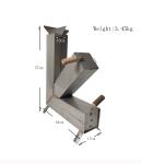 Camping SUS201 Garden Heating Cooking Rocket Stove/Outdoor Camping Stove