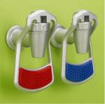 PP Hot And Cold Water Dispenser Faucet Inner Female Thread Painting Color