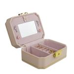 Customized Box Creative PU Jewelry Box for European Jewelry Portable Travel