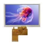 550nits 5 Inch Capacitive Touchscreen IPS For Industrial control medical