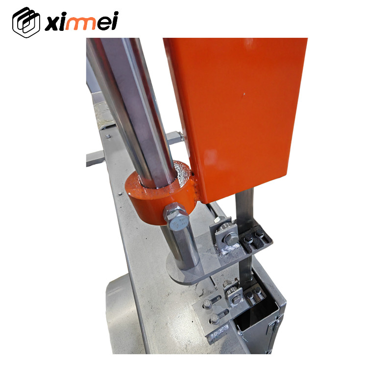4-wheel vertical narrow knife cutter foam sponge cutting machine EVA EPE semi auto baffle plate worktable mattress block industrial Vertical Knife