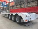 OE NO. Juyuan Trailer Manufactory 60T Lowboy Semi Trailers for Excavator