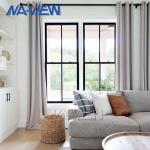 Latest Style Superior Aluminium Modern Black Double Hung Windows
