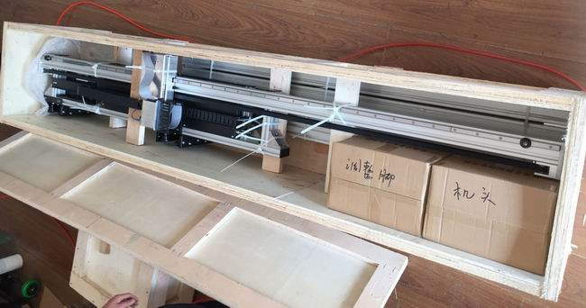 packing photo for wall printer