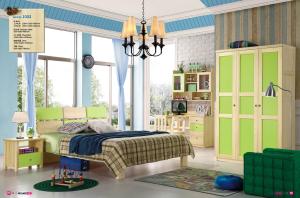 Quality children pine bed room set furniture,#1002 wholesale
