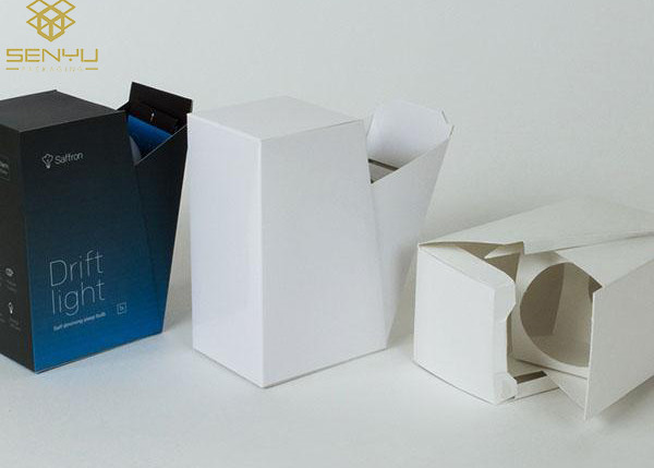 Private Label Mini Empty Led Lights 120g Paper Box Packaging