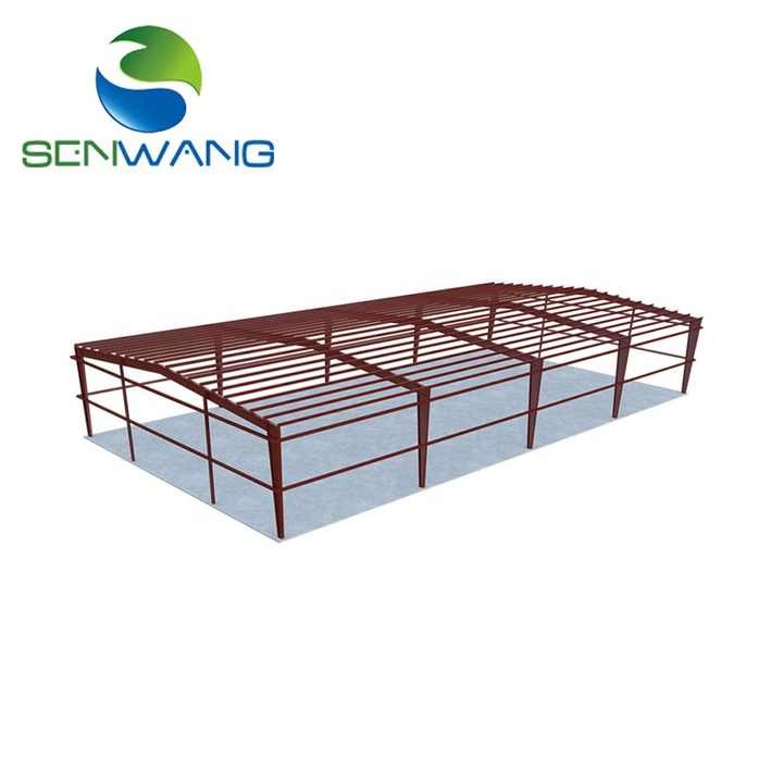 Q235 Q345 Low Carbon Steel Bolted Connection Modular Steel Workshop