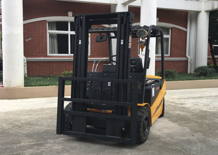 3500kg Capacity Electrical Flameproof Forklift , Engineering Industrial Lift Truck