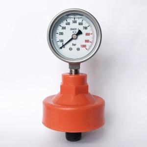 Quality PTFE EPDM 1000 Bar Pressure Gauge 50mm Hygienic Pressure Gauge wholesale
