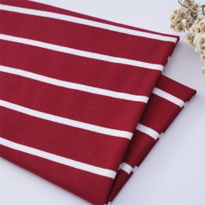Quality Anti-Pilling Comfortable High Color FastnessStriped Knit Fabric For Casual Wear wholesale