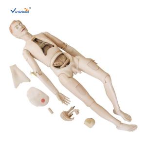 Quality PVC Nature Size CPR Training Manikins Nurse Training Doll Male For Teachers / Doctors wholesale