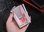 Fashion SGS Multifunctional Aluminium Wallet Card Holder Cash Clip Wallet