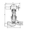 Buy cheap Chrome Molybdenum Vanadium Steel Electric Valve Actuator, Stop Value J61Y-32 from wholesalers