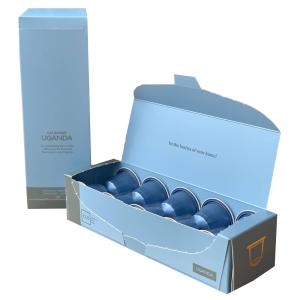 Quality Customized Elegant Matte Coffee Capsules Box Espresso Disposable Packaging wholesale